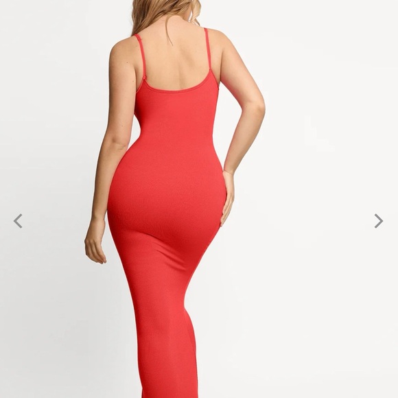 Shapewear Modal Slimming Maxi Slip Dress - Picture 2 of 7